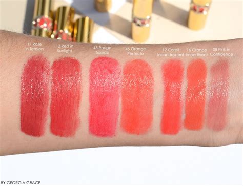 ysl lip volupte shine review|YSL rouge volupte shine swatches.